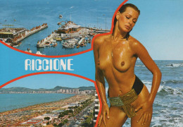 Delcampe - Italia RICCIONE Emilia-Romagna Porto Canale E Darsena #PBD621 - Rimini