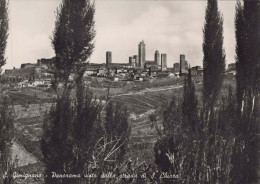 Delcampe - Italia San Gimignano Toscana Panoramica Con Torri Medievali Unposted #PBD611 - Arezzo