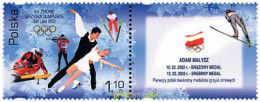 Delcampe - 4975 MNH POLONIA 2002 19 JUEGOS OLIMPICOS INVIERNO. SALT LAKE CITY 2002 - Ski