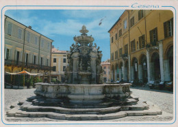 Delcampe - Italia Cesena Emilia Romagna Piazza Del Popolo Fontana Masini 1580 #PBD579 - Cesena