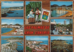 Delcampe - ESPAÑA Las Palmas DE Gran Canaria Islas Canarias Vistas Ciudad Playas Y #PBD510 - Gran Canaria