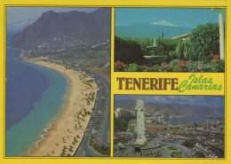 Delcampe - ESPAÑA Santa Cruz DE Tenerife Islas Canarias Playa Las Teresitas Teide #PBD466 - Tenerife