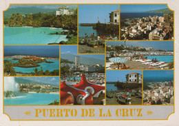 Delcampe - ESPAÑA Puerto DE LA Cruz Tenerife Vistas Múltiples Piscinas Y #PBD467 - Tenerife