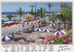 Delcampe - ESPAÑA Puerto De La Cruz Islas Canarias Complejo Turístico Playa Piscina #PBD460 - Tenerife