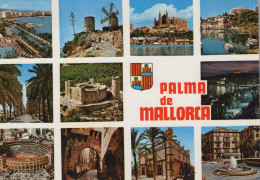 Delcampe - ESPAÑA Palma De Mallorca Baleares Vistas Ciudad Arquitectura Castillo #PBD451 - Palma De Mallorca