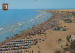 Delcampe - ESPAÑA Playa Del Inglés Islas Canarias Gran Canaria Playa Concurrida #PBD438 - Gran Canaria
