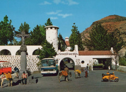Delcampe - ESPAÑA Tejeda Gran Canaria Parador Nacional Y Cruz Arquitectura Unposted #PBD448 - Gran Canaria
