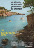 Delcampe - ESPAÑA Islas Baleares Celebración Día Turista Bahía Cristalina Barcos #PBD418 - Mallorca