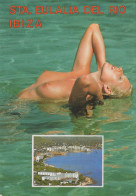 Delcampe - ESPAÑA Santa Eulalia Del Río Sta Eulalia Del Rio Baleares Mujer Topless #PBD408 - Mallorca