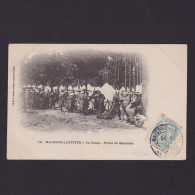 Delcampe - FRANCE 1906, Postcard, Maisons-Lafitte, Camp, Used - Manöver