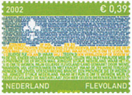 Delcampe - 100463 MNH HOLANDA 2002 LAS PROVINCIAS DE HOLANDA. FLEVOLAND - Pferde
