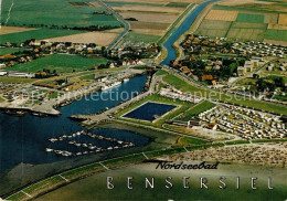 Delcampe - Bensersiel Fliegeraufnahme - Esens