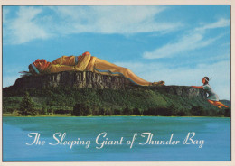 Delcampe - Canada Thunder Bay Sleeping Giant Natural Landmark Indigenous Legend #PBX403 - Andere & Zonder Classificatie