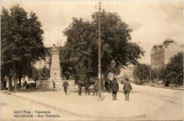 Delcampe - Belgrade - Rue Therasia - Feldpost 13 KW Armee Korps - Serbien