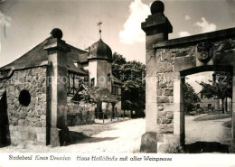 Delcampe - Radebeul Haus Hoefloessnitz Mit Alter Weinpresse - Radebeul