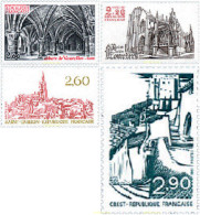 Delcampe - 123388 MNH FRANCIA 1981 TURISMO - Monuments