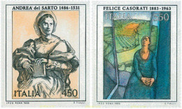 Delcampe - 124606 MNH ITALIA 1986 ARTE ITALIANO - Autres & Non Classés