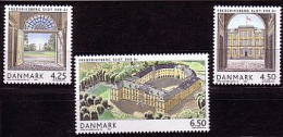 Delcampe - Dänemark Mi.Nr. 1371-1373 300 Jahre Schloß Frederiksberg (3 Werte) - Otros & Sin Clasificación