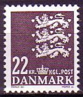 Delcampe - Dänemark Mi.Nr. 1389 Freim. Kleines Reichswappen (22) - Otros & Sin Clasificación