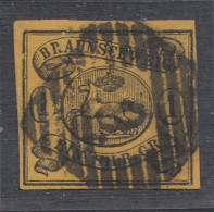 Delcampe - Braunschweig, Mi.Nr. 6  Freim. Wappen Im Oval, Gestempelt "9" (Braunschweig) - Brunswick