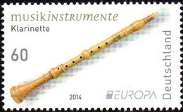 Delcampe - CEPT / Europa 2014 Allemagne N° 2899 ** Instruments De Musique. Clarinette 101119-26 - 2014