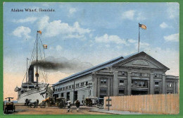 Delcampe - Ak7360 - USA - VINTAGE POSTCARD - Hawaii, Honolulu, Alakea Wharf - Honolulu