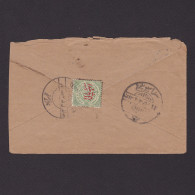 Delcampe - INDIA HYDERABAD, Advertising Cover From Zahirabad With SG# 40 - Hyderabad
