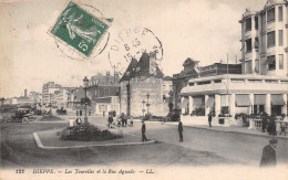 Delcampe - 76 DIEPPE LES TOURELLES ET LA RUE AGUADO - Dieppe