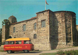 Delcampe - Carte Postale - Angleterre - Colchester - Colchester Post Bus Outside The Town's Norman Castle - Chateau - Vieilles Pier - Colchester