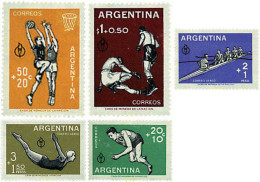 Delcampe - 255998 MNH ARGENTINA 1959 3 JUEGOS DEPORTIVOS PANAMERICANOS EN CHICAGO - Boxe