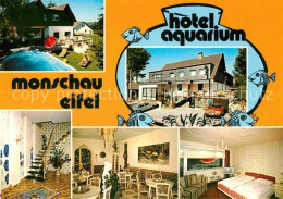 Delcampe - Monschau Montjoie NRW Hotel Aquarium - Monschau
