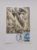 Delcampe - Carte Postale 1er Jour De France, Cinquatenaire Victoire De Verdun, Avec Timbre YT 1484 (1966) - Autres Monuments, édifices
