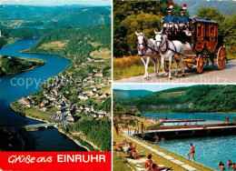 Delcampe - Einruhr Pferdekutsche Naturbad - Simmerath