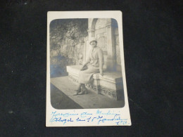 Delcampe - Carte Photo Prise Au Jardin Du Musée A ALGER ............ 31602 - Algerien