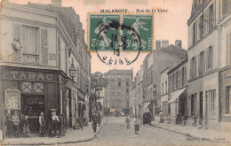 Delcampe - Carte Postale [92] Malakoff Tabac Rue De La Tour   Très Beau Plan - Malakoff