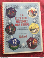 Delcampe - La Plus Belle Histoire Des Temps. Au Berceau De La Création CHOCOLAT SUCHARD Chromos & Images Album Incomplet-תנ"ך-Bible - Suchard