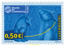 Delcampe - 149039 MNH LUXEMBURGO 2004 75 ANIVERSARIO DE LA BOLSA - Orsi