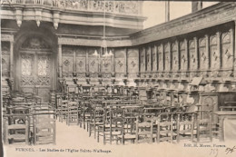 Delcampe - Veurne Binnenzicht Van De St Walburgakerk - Veurne