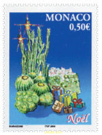Delcampe - 149071 MNH MONACO 2004 NAVIDAD - Autres & Non Classés