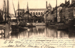 Delcampe - BRUXELLES / BRUSSEL / MARCHE AUX POISSONS - Mercati