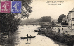 Delcampe - CPA Environs De Lizy Sur Ourcq Mary Sur Marne Les Chalets Pont Du Chemin De Fer - Mitry Mory