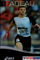 Delcampe - CARTE CADEAU INTERSPORT..CHRISTOPHE LEMAITRE - Sport