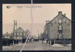 Delcampe - PHOTO  TIELT WEST VLAANDEREN GARE STATIE STATION REPRO - Tielt