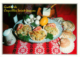 Delcampe - RECETTES DE CUISINE GRATIN DE COQUILLES SAINT JACQUES (scan Recto-verso) KEVREN0371 - Küchenrezepte