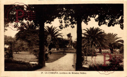 Delcampe - LA CORUÑA. JARDINES DE MENDEZ NUÑEZ - La Coruña