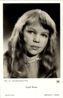 Delcampe - CPA Schauspielerin Ingrid Simon, Portrait - Schauspieler