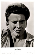 Delcampe - CPA Schauspieler Hans Reiser, Portrait, Zigarette, Mütze - Schauspieler