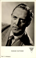 Delcampe - CPA Schauspieler Werner Fuetterer, Portrait, Autogramm, Keine Angst Vor Großen Tieren - Schauspieler