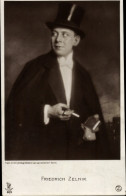Delcampe - CPA Schauspieler Friedrich Zelnik, Portrait Mit Zylinder Und Zigarette - Schauspieler