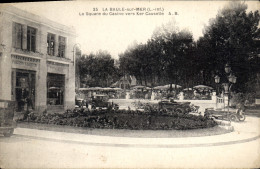 Delcampe - CPA La Baule Sur Mer Loire Inf La Square Du Casino Vers Ker Causette Automobile - La Baule-Escoublac